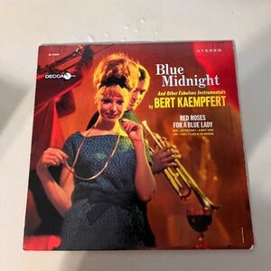💜 Bert Kaempfert Blue Midnight Vinyl Album